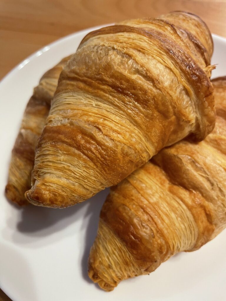 クロワッサンを焼いてみました！