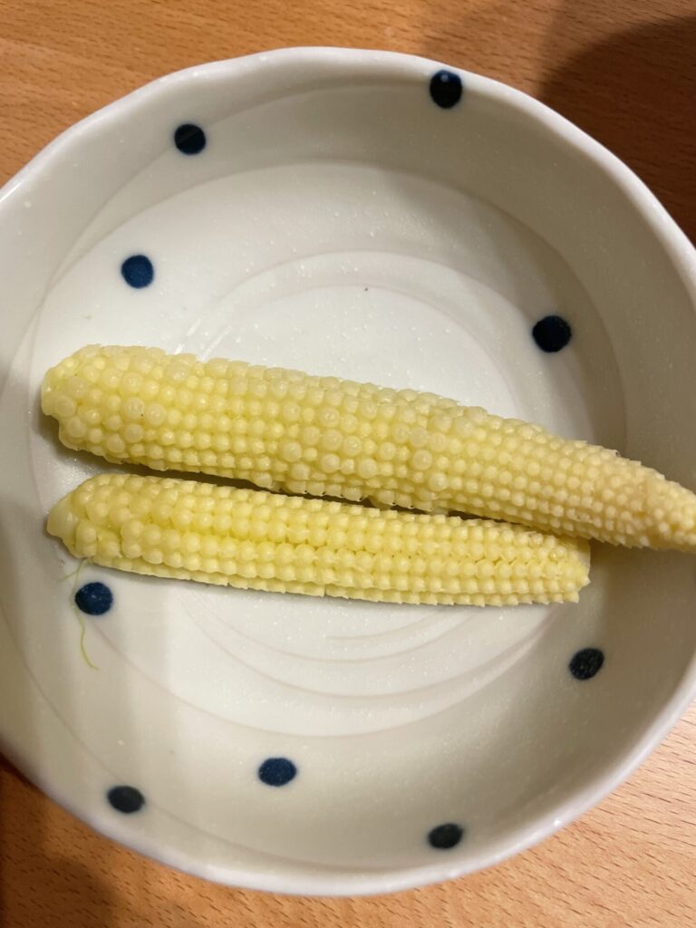 ヤングコーンの収穫！